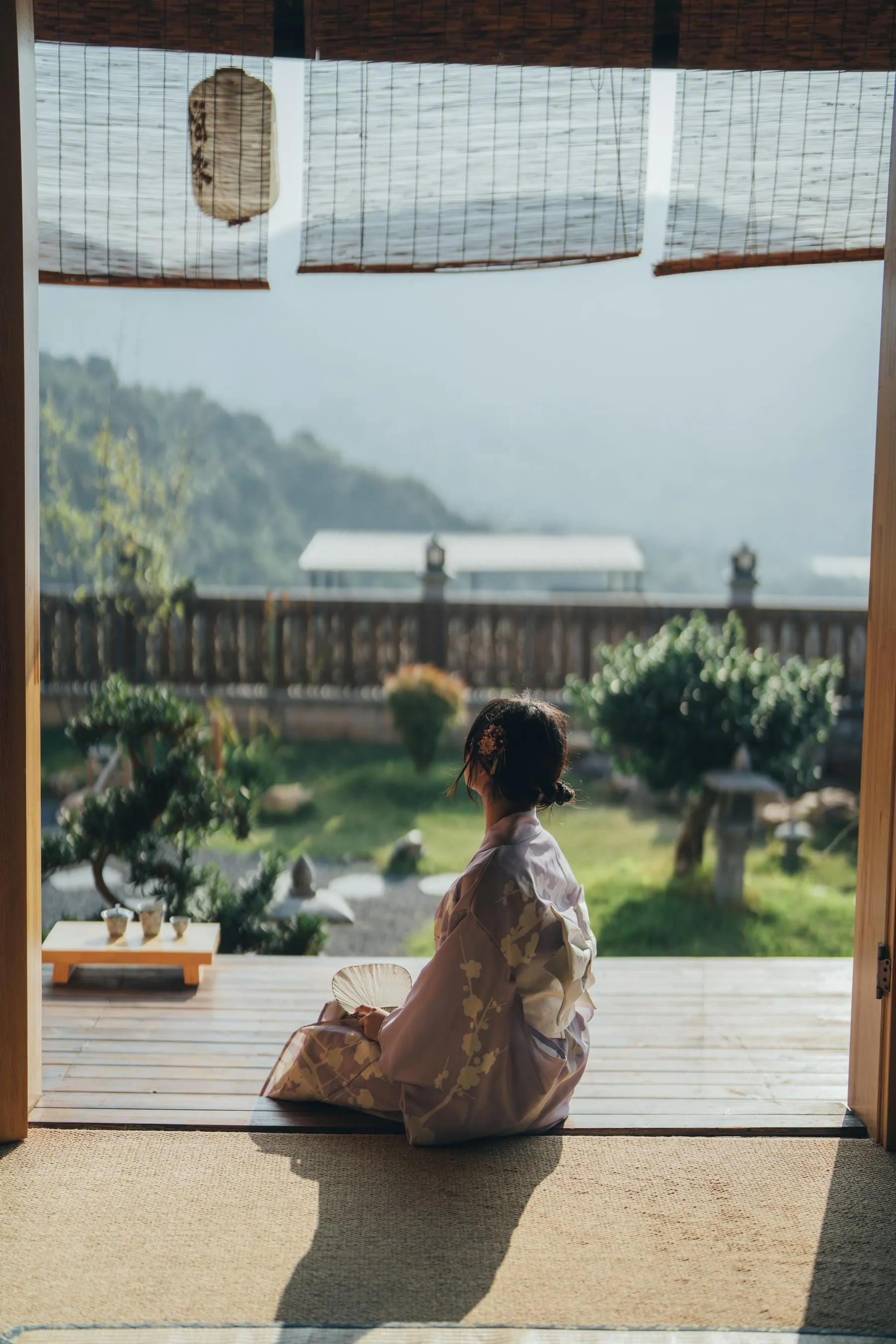 [YITUYU艺图语]2022.02.09 和风物语，日式庭院里的少女写真 dudu [56P]插图7